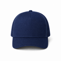 Kosiosko Structured Cotton Blend Trucker Hat thumbnail 9 navy front