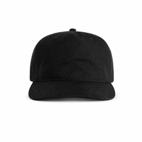 1156 Classic Canvas Cap in Multiple Premium Colors thumbnail 1 black front