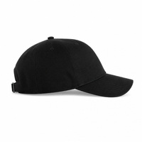 1156 Classic Canvas Cap in Multiple Premium Colors thumbnail 3 black right