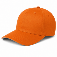 6277 FLEXFIT Structured Baseball Cap thumbnail 105 orange angle