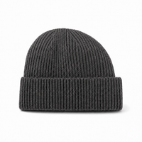 Premium Lambswool Flex Beanie with Cuff – Ultra Soft & Warm thumbnail 93 charcoal right