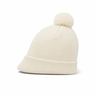 1124 POM POM BEANIE thumbnail 9 ecru left