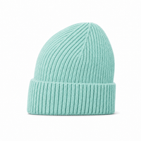 Premium Merino Wool Beanie with Cuff – Soft & Warm Knit Hat thumbnail 36 mint left
