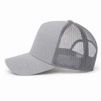 Premium A Frame HEMP TRUCKER CAP thumbnail 2 silver left