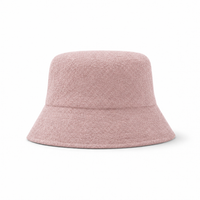 Terry Towelling Flex Bucket Hat thumbnail 82 pink front