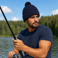 Pom Pom Beanie thumbnail 41 navy/navy/navy moodboard