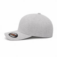 Flexfit Heatherlight Cap with Melange Fabric in Grey Tones thumbnail 19