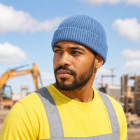 Premium Lambswool Flex Beanie with Cuff – Ultra Soft & Warm thumbnail 32 sky moodboard