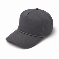 A Frame Rope Cap thumbnail 13 charcoal angle