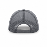 GTO Enzyme Washed Trucker Cap with Adjustable Mesh Back thumbnail 71 grey back
