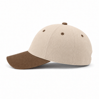 HBC Two-Tone Cap with Iconic Hudson's Bay Stripes thumbnail 67 natural coffee left