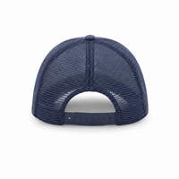GTO Enzyme Washed Trucker Cap with Adjustable Mesh Back thumbnail 15 navy back