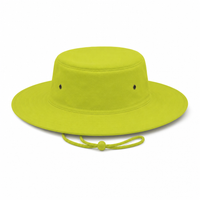 Luminescent Wide Brim Safety Hat with Adjustable Chin Strap thumbnail 10