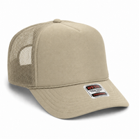 Ottocap 39165 High Crown Foam trucker with rope thumbnail 38 khaki angle