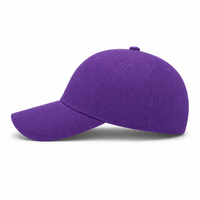 A Frame Flex Cap with Adjustable Snapback and Premium Cotton thumbnail 104 purple left