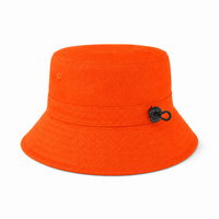 Flex Kindy Bucket Hat thumbnail 74 orange front