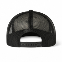 Premium A Frame HEMP TRUCKER CAP thumbnail 16 black back