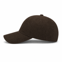 A Frame Flex Cap with Adjustable Snapback and Premium Cotton thumbnail 150 chocolate left