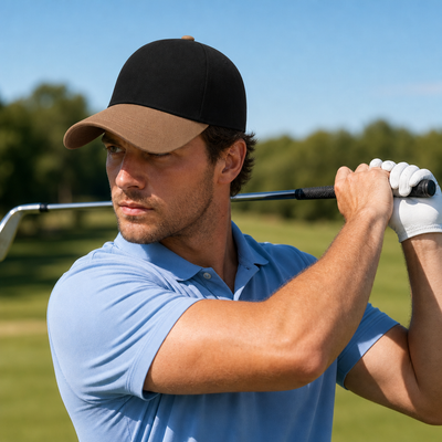 A Frame Flex Cap with Adjustable Snapback and Premium Cotton