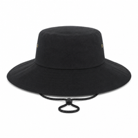 Surf Hat with Rope & Toggle thumbnail 5 black back