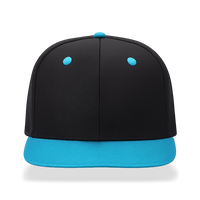 Youth Urban Snapback thumbnail 6 black,aqua front