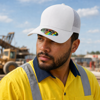 GTO 112 Trucker Hat with Ventilated Comfort and Adjustable Fit thumbnail 41 bottle white moodboard