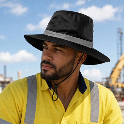 Hi Vis Reflector Safety Hat