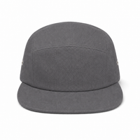 Flex R165 Premium Cotton 5-Panel Adjustable Cap thumbnail 60 slate front