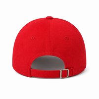 A Frame Dad Hat Unstructured thumbnail 103 red back