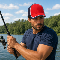 Arena Two Tone Structured Snapback Cap thumbnail 58 navy.white.red moodboard