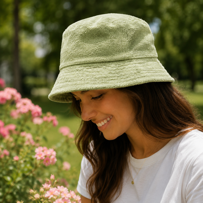 Terry Towelling Flex Bucket Hat