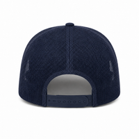 Ottocap 32285 A-Frame 5-Panel Mesh Back Trucker Hat thumbnail 29 navy back