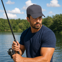 OTTO CAP 5-Panel Mid Profile Structured Baseball Cap thumbnail 40 charcoal moodboard