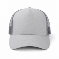 Premium A Frame HEMP TRUCKER CAP thumbnail 1 silver front