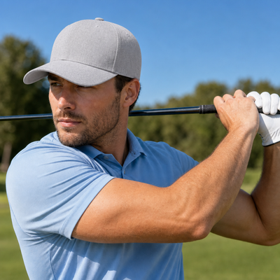 Flexfit Heatherlight Melange Cap in Grey Tones