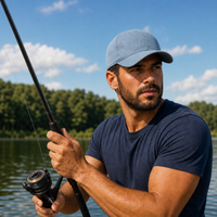 Classic Stone Washed Dad Hat with Metal Buckle Closure thumbnail 17