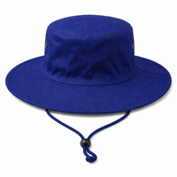 Surf Hat with Break-Away Strap in Wide Brim Design thumbnail 50 royal front