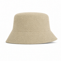 Terry Towelling Flex Bucket Hat thumbnail 54 natural right