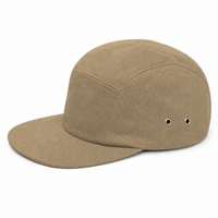 Flex R165 Premium Cotton 5-Panel Adjustable Cap thumbnail 70 khakhi angle