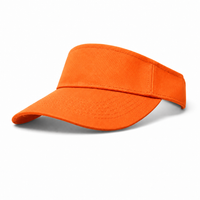 Flex Event Visor in Multiple Vibrant Colours thumbnail 56 orange angle