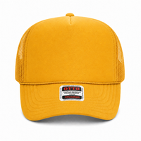 Ottocap 39165 High Crown Foam trucker with rope thumbnail 5 gold front
