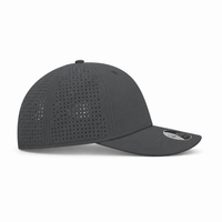 Breezy Lightweight Ventilated Nylon Cap with PVC Closure thumbnail 18 dark grey right