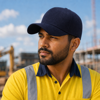 A Frame Flex Cap with Adjustable Snapback and Premium Cotton thumbnail 82 navy moodboard