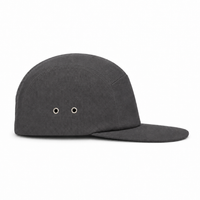 Flex R165 Premium Cotton 5-Panel Adjustable Cap thumbnail 50 charcoal right