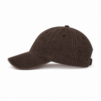 Flex Enzyme Washed Adjustable Baseball Cap thumbnail 61 chocolate left