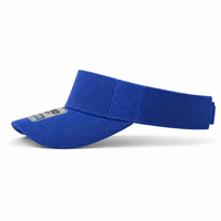 Pro Series Breathable Adjustable Sports Visor thumbnail 51 royal blue left
