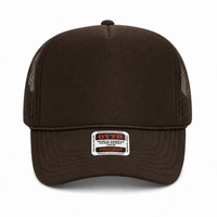 Ottocap 39165 High Crown Foam trucker with rope thumbnail 1 brown front