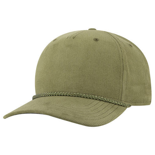 OTTO CAP 5 Panel Mid Profile Corduroy Baseball Cap