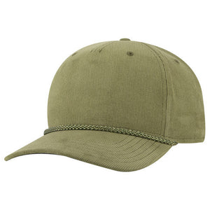 OTTO CAP 5 Panel Mid Profile Corduroy Baseball Cap