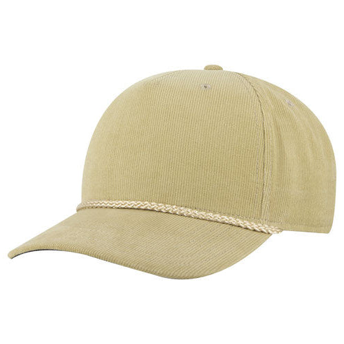 OTTO CAP 5 Panel Mid Profile Corduroy Baseball Cap